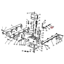 Podkładka dźwigienki zaworowej 950518 C-360/Zetor-347439562