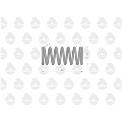 Komplet sprężyn sprzęgła C-330/360 50501120 Oryginał Ursus-347445780