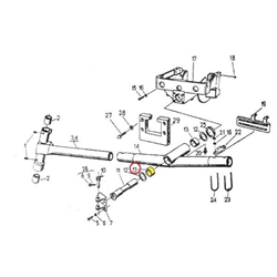 Tuleja sworznia osi C-330-347440075