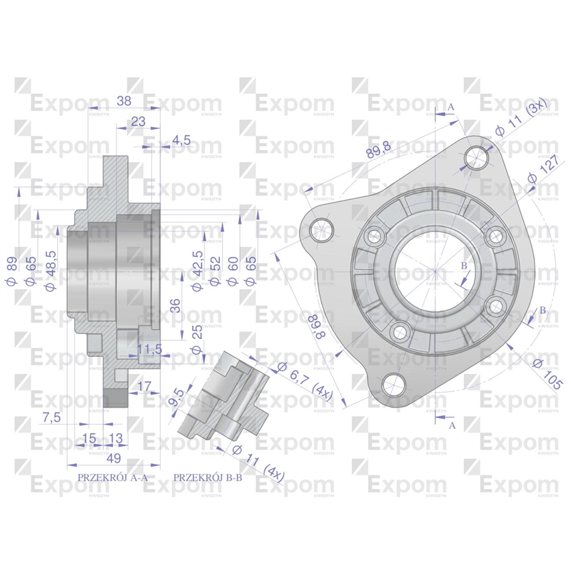 Głowica rozrusznika typu Magneton 9142743 Blue Line EXPOM KWIDZYN-347892954