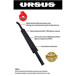 Tłumik 1500mm 7kg ZETOR ORYGINAŁ URSUS-347457921