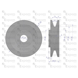 Koło pasowe alternatora 7017732M1 MF3 Nowy Typ EXPOM KWIDZYN eu-347456995