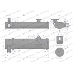 Tłumik poziomy Renault WARYŃSKI-347470921