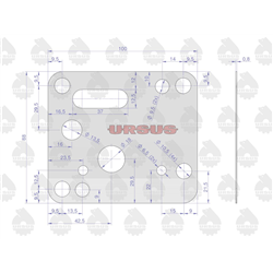 Komplet ( zestaw ) uszczelek skrzyni C-385 ORYGINAŁ URSUS-347881698