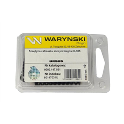 Sprężyna zatrzasku skrzyni biegów sprzedawane po 10 C-385 ORYGINAŁ URSUS-347876684