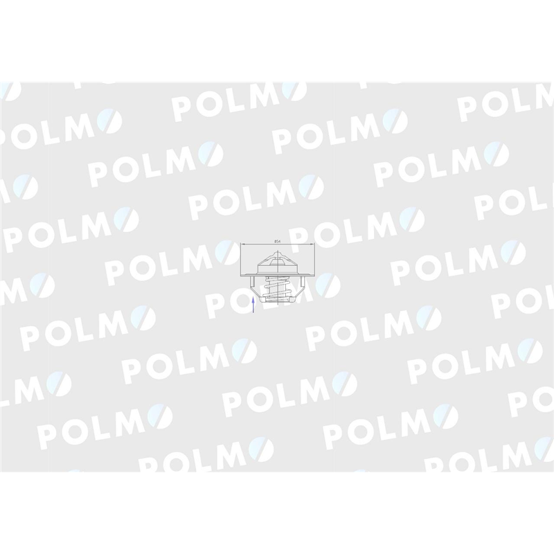 Termostat 83913835 Ford POLMO-347880143