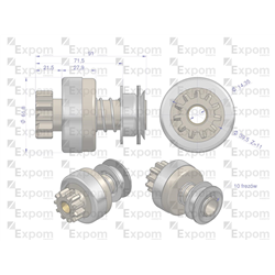 Zespół sprzęgający rozrusznika R-10A 851.700.0EX EXPOM KWIDZYN eu-347458008