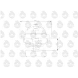 Termostat C-385 6-cylindrowy ORYGINAŁ URSUS-347878675