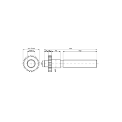 Łącznik główki wieszaka C-385-347439977