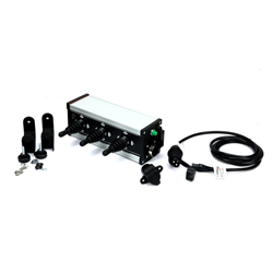Panel z trzema joystickami 4-pozycyjnymi. 12VDC-347893674