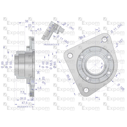 Głowica rozrusznika John Deere typu Magneton 9142745 Blue Line EXPOM KWIDZYN-347892973
