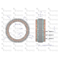 Stojan alternatora 9515672EX C-385 Nowy Typ EXPOM KWIDZYN eu-347458863