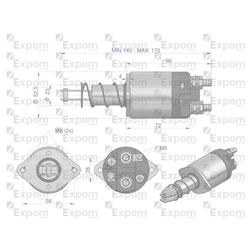 Wyłącznik ( włącznik) rozrusznika R5 C-328 EXPOM KWIDZYN eu-347885624