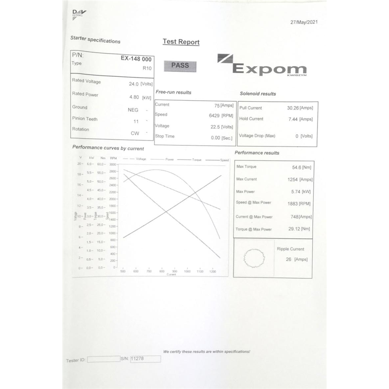 Rozrusznik R10U 24V 4.8kW C-385 EXPOM KWIDZYN eu-347465928