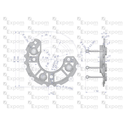 Prostownik kompletny alternatora EX257000 A120 Bizon EXPOM KWIDZYN eu-347887421