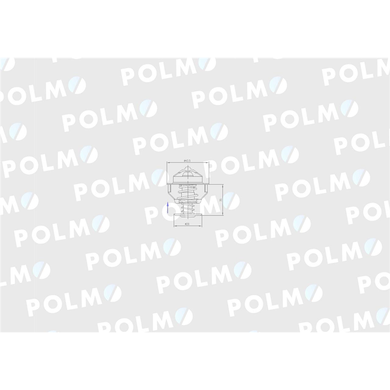 Termostat J928639 Steyr Case POLMO-347880175