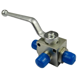 Zawór kulowy hydrauliczny 3-drożny M18x1.5 z otworami montażowymi-347875994