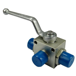 Zawór kulowy hydrauliczny 3-drożny M22x1.5 z otworami montażowymi-347875997