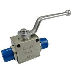 Zawór kulowy hydrauliczny 3-drożny M22x1.5 z otworami montażowymi-347875999