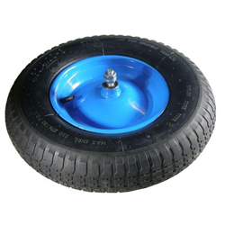 Koło do taczki kompletne 4.00-8 plus oś grubości 12mm-347868114
