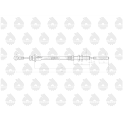 Linka - Hamulec L-830mm C-330M ORYGINAŁ URSUS-347457125