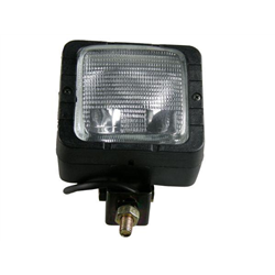 Lampa robocza kwadratowa + żarówka-347870989