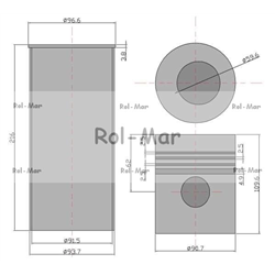 Zestaw naprawczy MF3 4P ( import )-347867459