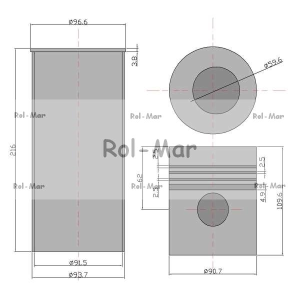 Zestaw naprawczy MF3 4P ( import )-347867459