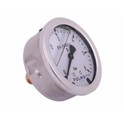 Manometr glicerynowy M63 0-6 bar tylne przyłącze G1/4" POLMO-347450738