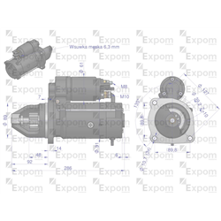 Rozrusznik Case Typu Iskra 379IS1018  EXPOM KWIDZYN eu-347900334