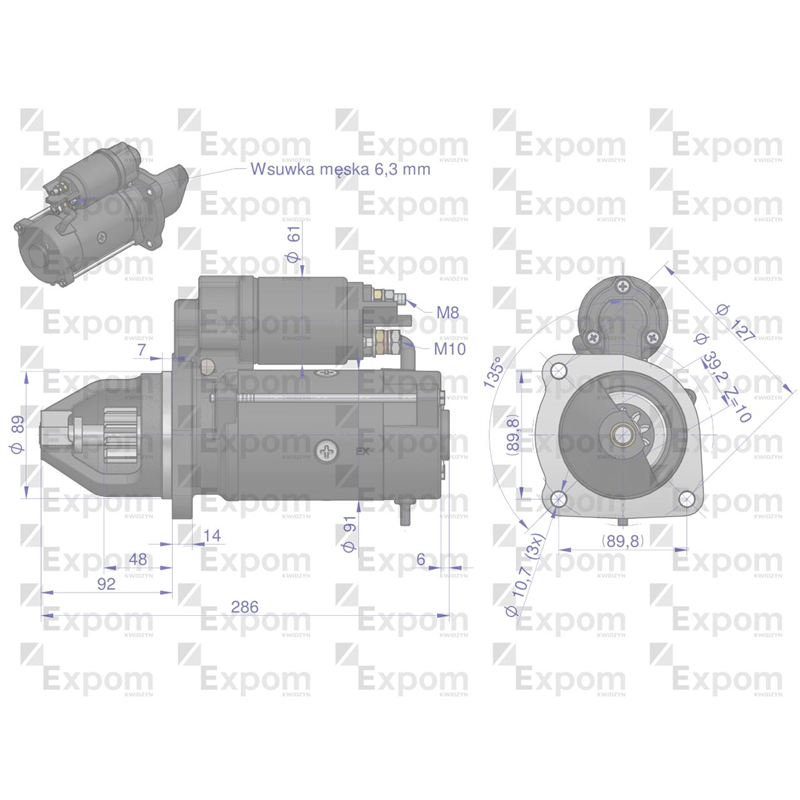 Rozrusznik Case Typu Iskra 379IS1018  EXPOM KWIDZYN eu-347900334