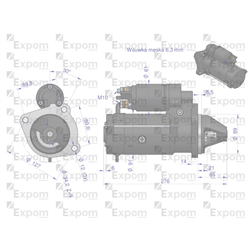 Rozrusznik Case Fendt Renault Typu Iskra 379IS0841  EXPOM KWIDZYN eu-347900340