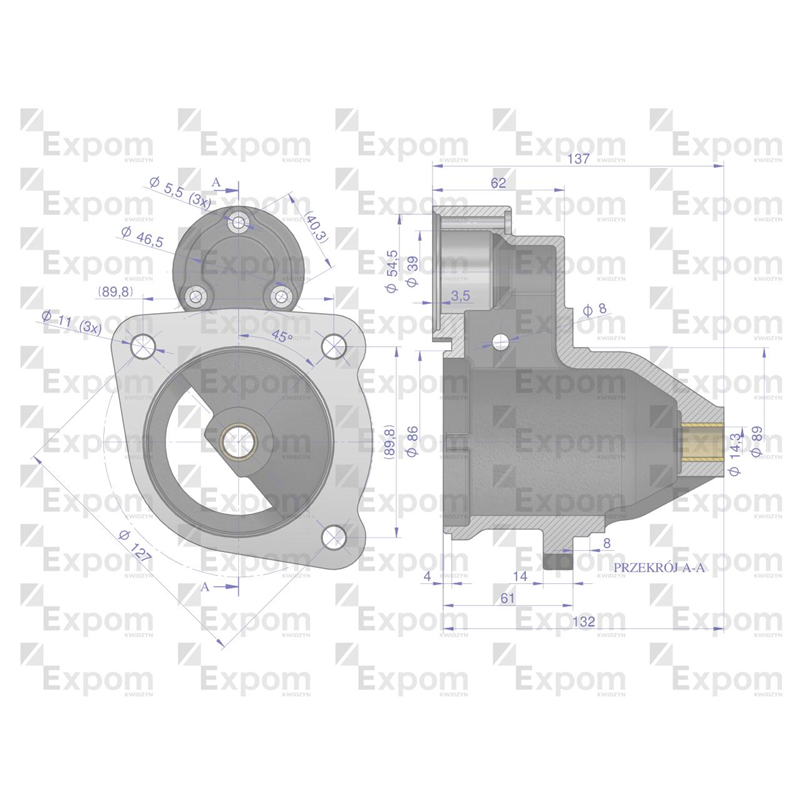 Głowica rozrusznika MX24EX Nowy Typ EXPOM KWIDZYN eu-347890679