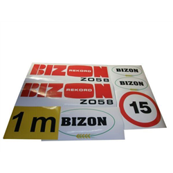 Naklejka kpl. BIZON Z-58-347871286