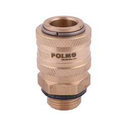 Szybkozłącze pneumatyczne P26 NW7.2 gniazdo 1/4"BSP gwint zewnętrzny POLMO  ( sprzedawane po 5 )-347450430