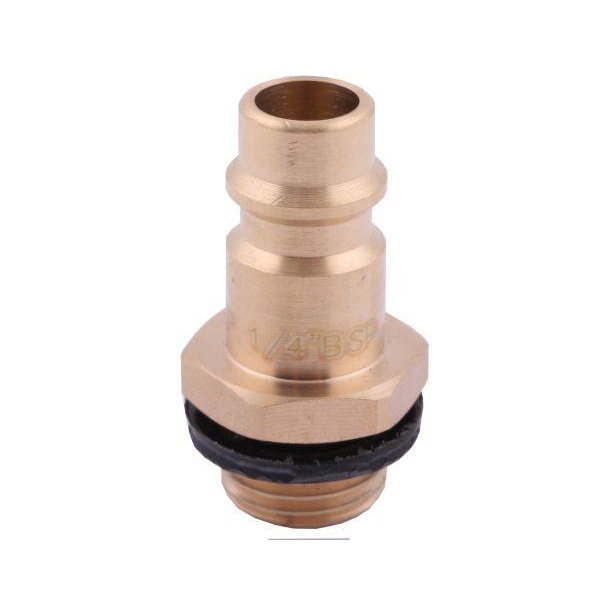 Szybkozłącze pneumatyczne P26 NW7.2 wtyczka 1/4"BSP gwint zewnętrzny POLMO ( sprzedawane po 5 )-347878722