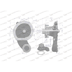 Pompa wody Bizon SW400 WARYŃSKI-347462464