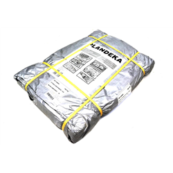 Plandeka MOCNA 10x12m (srebrna) gramatura 110g/m2-347463780