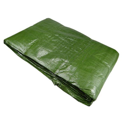 Plandeka WZMOCNIONA 3x4m (zielona) gramatura 90g/m2-347909061