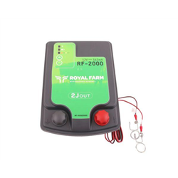 Elektryzator 2J bateryjno-sieciowy (uniwersalny) RF-2000 z zasilaczem ROYAL FARM-347457042