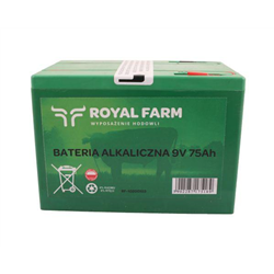 Bateria alkaliczna 75Ah 9V ROYAL FARM 201031002 do ECOSTOP-347886165