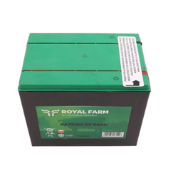 Bateria 90Ah 9V 6AS6 ROYAL FARM 201031012-347457863