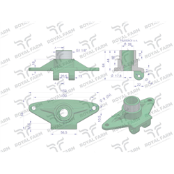 Korpus poidła RF-20908101 RF-20908106 ROYAL FARM-347893628