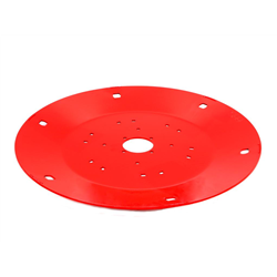 Talerz roboczy, Kosiarka rotacyjna 1,65 m gr. 4mm KWADRATOWE otwory, Royal Farm-347909056
