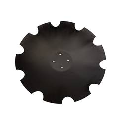 Talerz, uzębiony Z-10 fi 560 mocowanie 4/98 grubość 4.5 stal borowa, Royal Farm-347479485