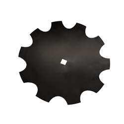 Talerz, uzębiony Z-10 fi 510 otwór 30x30 stal borowa, 1242050040 1279201020, Royal Farm-347479510