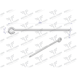 Pal, pastwiskowy do łańcucha fi 14x500, Royal Farm (sprzedawane po 10)-347908651