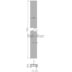 Listwa Fortschritt T-088 Rozrzutnik G-09 0200123456-347442794