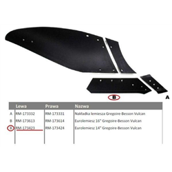 Eurolemiesz lewy 14" Gregoire-Besson Vulcan pasuje śruba M14X35PL - 4 szt.-347442462