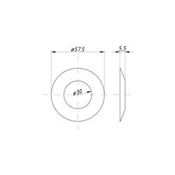 Podkładka satelit mechanizmu różnicowego MF3/MF4-347870853